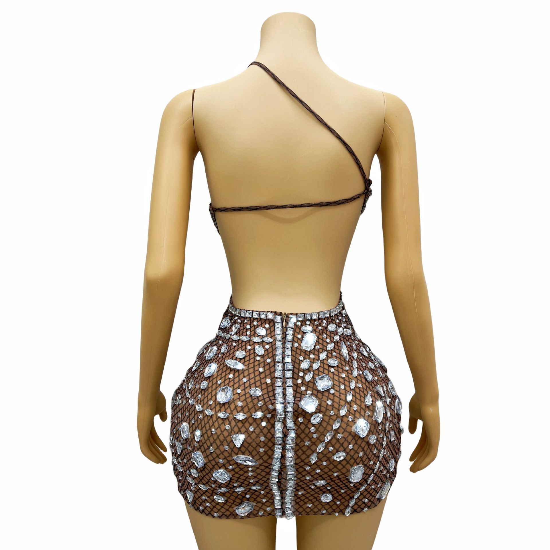 New Performance Clothes Backless Sheath Dress