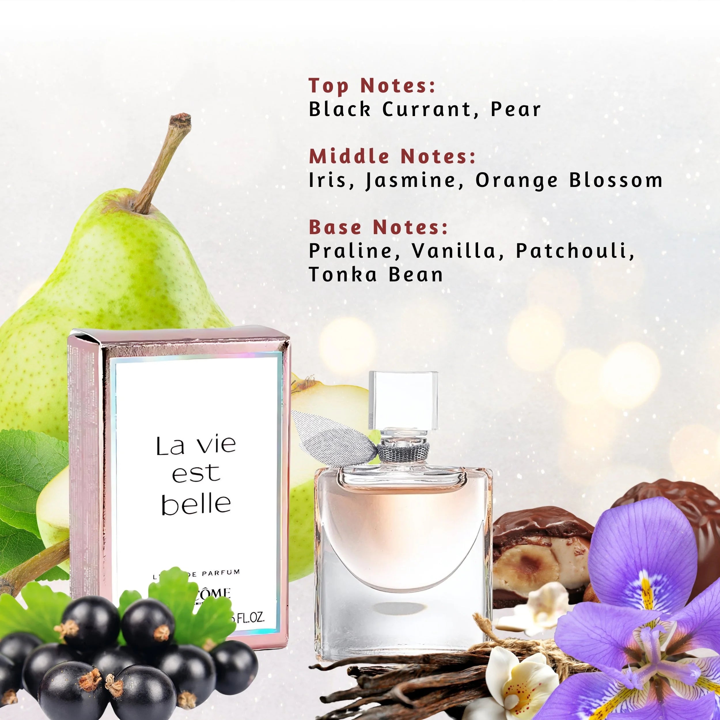 La Vie Est Belle Eau De Parfum Splash for Women .13 Oz