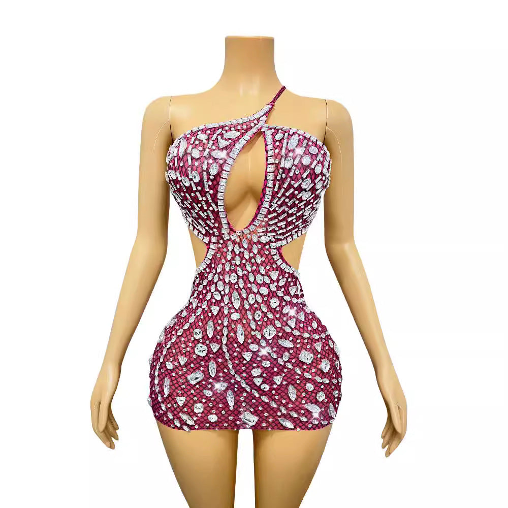 New Performance Clothes Backless Sheath Dress
