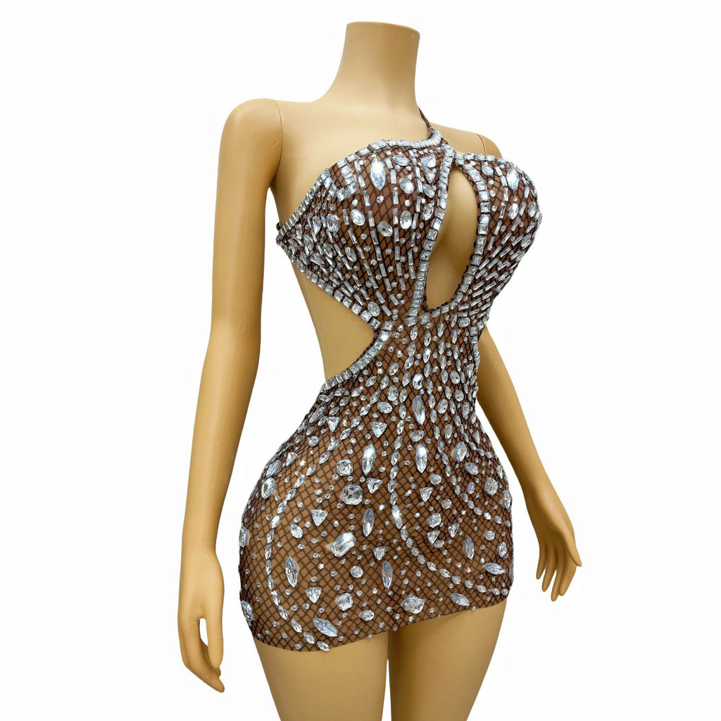New Performance Clothes Backless Sheath Dress