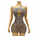 New Performance Clothes Backless Sheath Dress